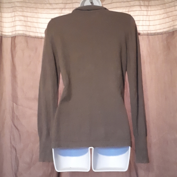 ā¼ļø Banana Republic Brown Cardigan size Small - Picture 5 of 8